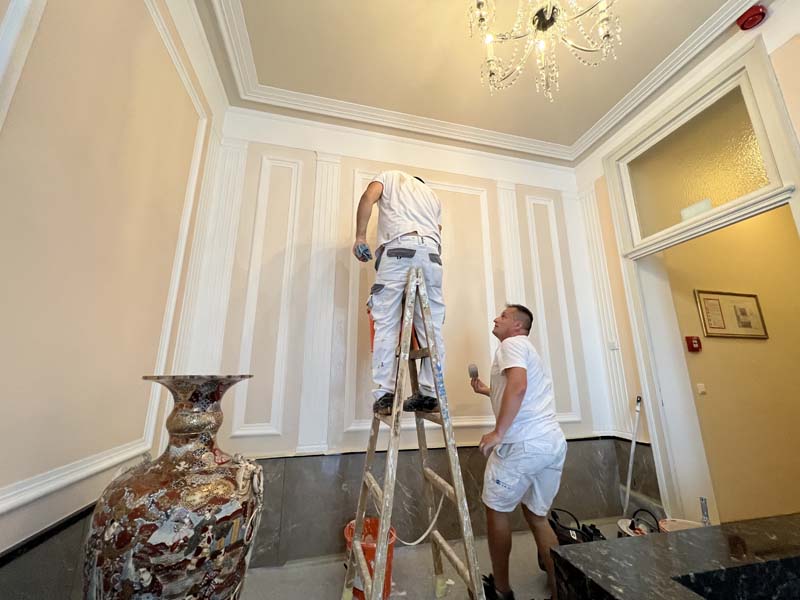 Completed facade project